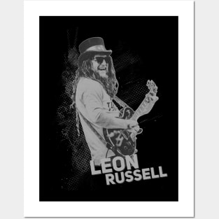 Leon Russell illsutrations Posters and Art